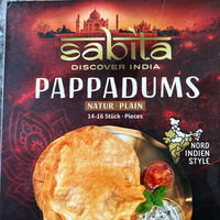 Papadums - Linsenfladen