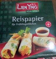 Reispapier für Frühlingsröllchen