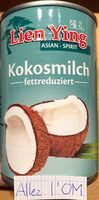 Kokosmilch, Fettreduziert