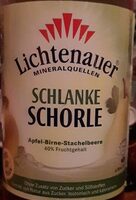 Schlanke Schorle