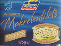 Geräucherte Makrelenfilets