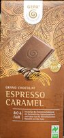 Vollmilch Schokolade, Espresso & Karamell