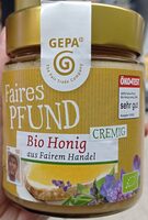 Faires Pfund Bio Honig
