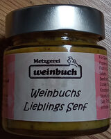 Weinbuchs Lieblings Senf