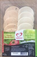 Tomate-Rucola-Käse & Natur-Pur-Käse