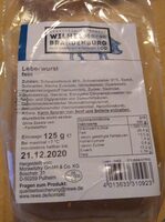 Leberwurst fein