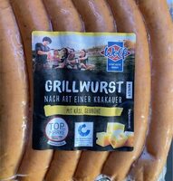 Grillwurst nach Art einer Krakauer