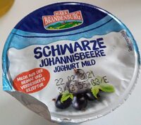 Schwarze Johannesbeere Joghurt mild