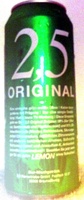 2,5 Original Lemon