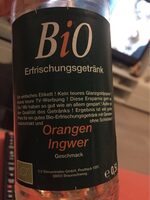 Bio Erfrischungsgetränk, Orange Ingwer