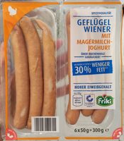 Geflügel-Wiener mit Magermilchjoghurt