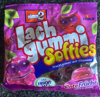Lachgummi Softies Rote Früchte