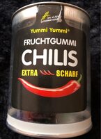 Fuchtgummi Chilis Extra Scharf