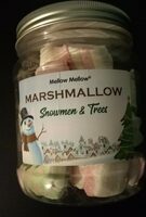 Marshmallow snowmen&trees