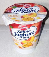 Sahne-Joghurt mild - Pfirsich-Maracuja