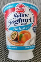 Sahne Joghurt Mild Balance, Pfirsich Maracuja