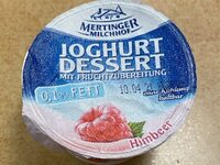 Joghurt Dessert mit fruchtzubereitung