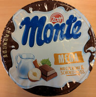 Monte MEGA Milchcreme & Schoko-Nuss