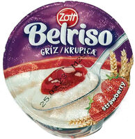 Belriso krupice jahody, zahradní ovoce