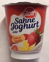 Sahnejoguhrt mild Erdbeer-Vanille
