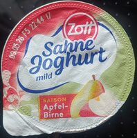Sahnejoghurt mild Saison Apfel-Birne