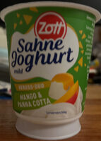 Sahne Joghurt mild Genuss-Duo Mango & Panna Cotta