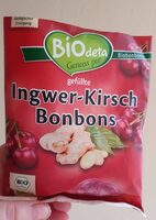 Caramelos de cereza y genjibre