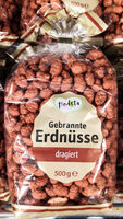 Gebrannte Erdnüsse dragiert