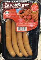 Bockwurst saucisse légèrement fumée