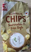 Geriffelte Chips Sauerrahm & Käse Style