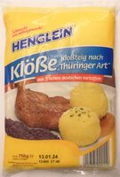 Klöße - Kloßteig nach Thüringer Art