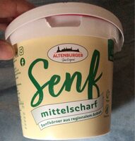 Senf Mittelscharf