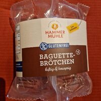 Glutenfreie Baguette Brötchen