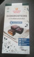 Dominosteine in Zartbitterschokolade