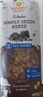 Simply seeds Kekse Schoko
