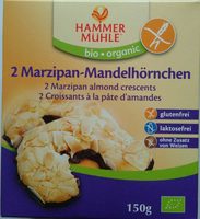 Marzipan-Mandelhörnchen