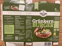 Grünkern Burger