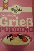 Glutenfreier Grießpudding
