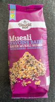 Muesli d’avoine baies
