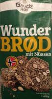 Wunder Brød mit Nüssen, glutenfrei
