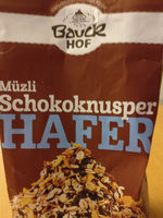 Müzli Schokoladenknusper Hafer