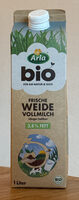 Weidemilch (Vollmilch), frisch, 3,8% (Bio)