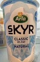 Skyr Natural Fat Free Icelandic Style Yogurt