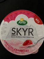 Skyr Himbeere-Cranberry