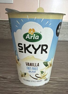 Skyr Vanilla Fat Free Icelandic Style Yogurt