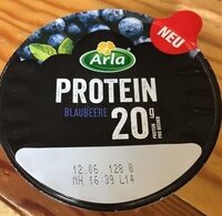 Protein, Blaubeere