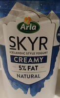 Skyr Natural Extra Creamy 5% Fat