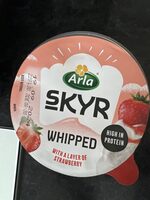 Skyr Strawberries And Cream Whipped Yogurt