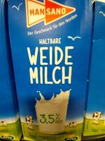 Milch 3,5% Fett