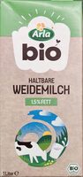 Haltbare Bio-Weidemilch 1,5 % Fett